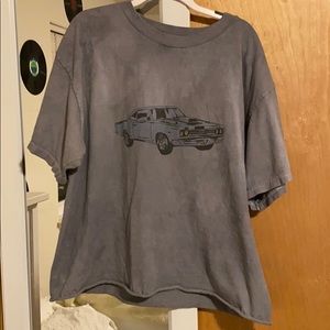 Brandy Melville shirt in grey (one of a kind)